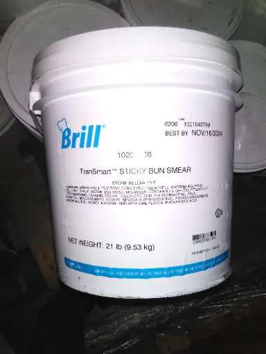 TranSmart Sticky Bun Smear, 21 lbs bucket